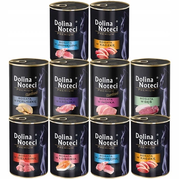 Dolina Noteci Premium mokra karma dla kota 10 x 400g Mix Smaków