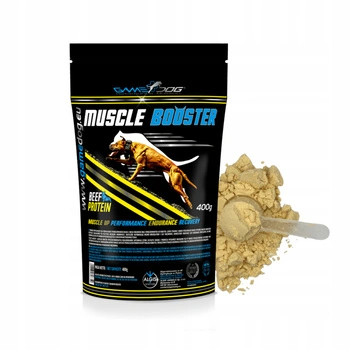 GAME DOG Muscle Booster Wspiera budowanie masy mięśniowej psa 400g
