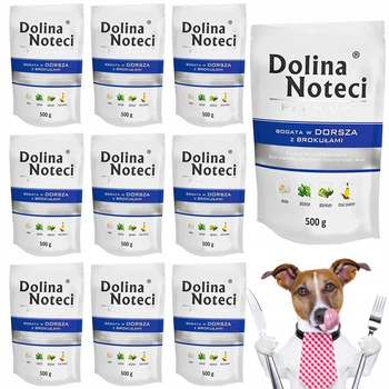 Dolina Noteci Premium mokra karma dla psa 10 x 500g dorsz