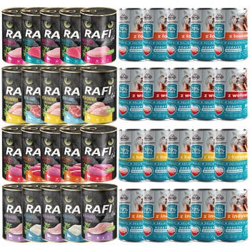 RAFI CAT FRENDI Karma mokra dla kota mix smaków 40 x 400g pełnowartościowa