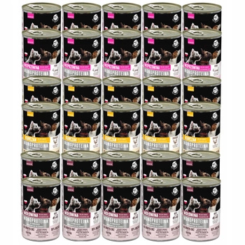 PET REPUBLIC Mono Protein Mix Smaków karma dla psa mokra 30 x 400g