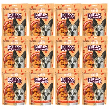 Pan Mięsko Fruits & Veggies przysmak dla psa Batat z Królikiem 12 x 100g