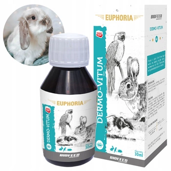 BIOFEED Euphoria Preparat na sierść i skórę dla gryzoni i królików 30ml