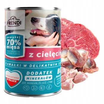 Frendi mokra karma dla psa 400g Cielęcina