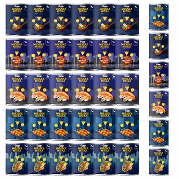 Gaczoo Miejska Miska bezzbożowa karma mokra dla psa Mix smaków 36 x 400g