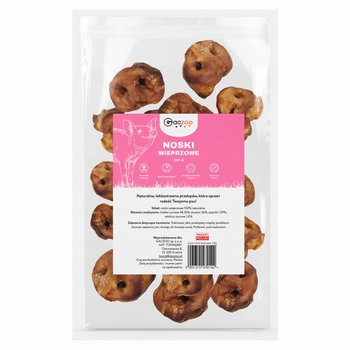 GACZOO 100% Naturalny przysmak dla psa Noski Wieprzowe 200g smakołyk