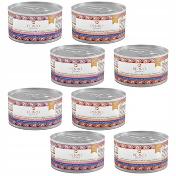 PERRO Gourmet Karma mokra dla psa mix smaków 8 x 200g