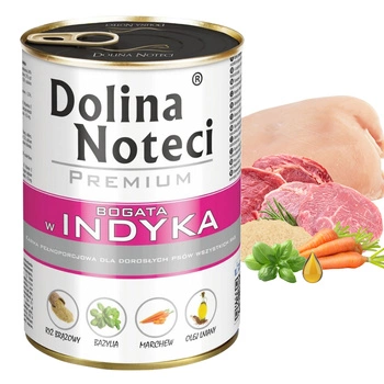 DOLINA NOTECI Premium Karma mokra dla psa Indyk 400g