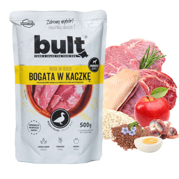 BULT Karma mokra dla psa Kaczka 500g